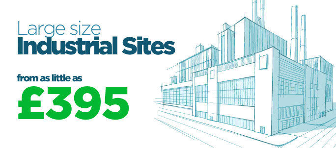 Large size industrial Sites from as little as £395